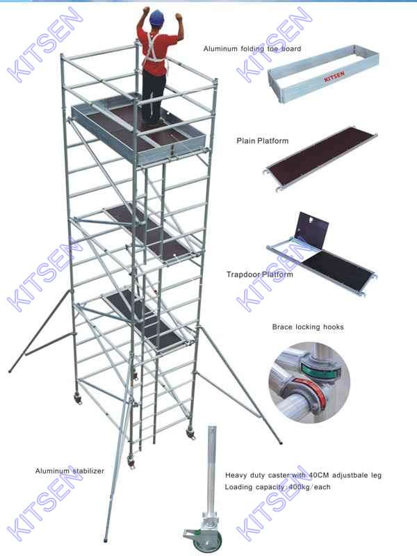 Aluminium Scaffold Tower Rental Service